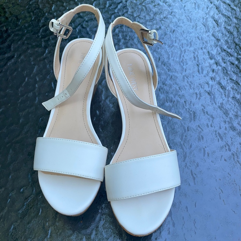 Nine West platform wedges